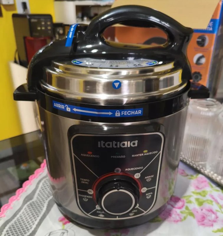 Panela De Pressão Elétrica Itatiaia Essencial 3L 127v