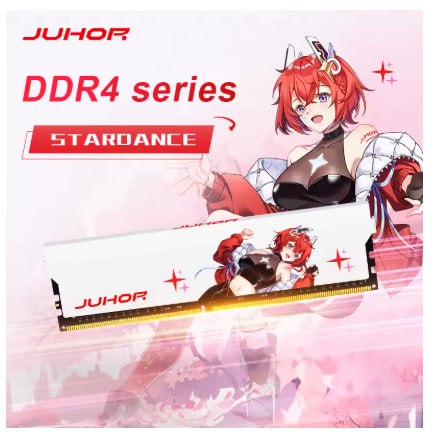 Memória Ram CL 16 Desktop de Alto Desempenho JUHOR DDR4 8GB 3200MHz CL16
