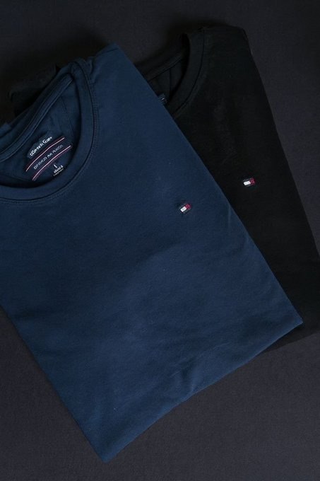 Camiseta Tommy Hilfiger Masculina Essential Cotton