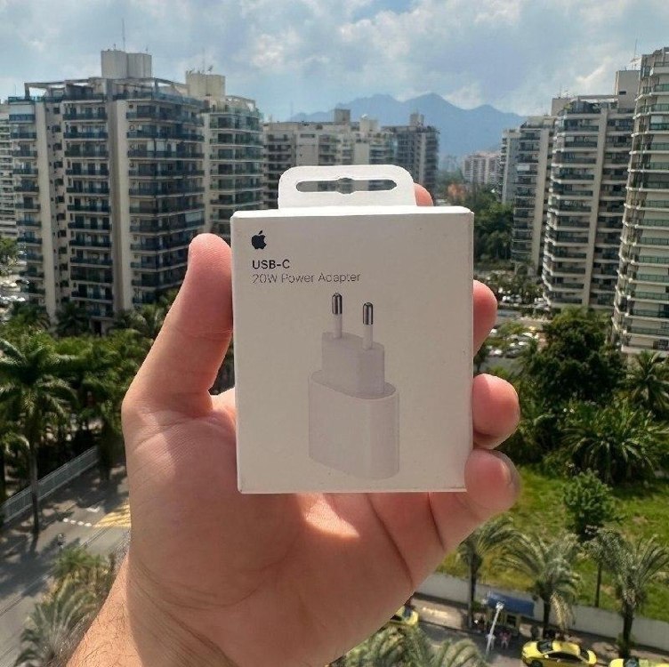 Carregador Fonte Apple iPad iPhone Turbo USB-C 20W Original
