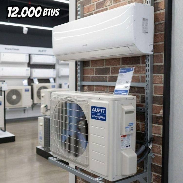 Ar Condicionado Split Hi Wall Inverter Aufit 12k Frio