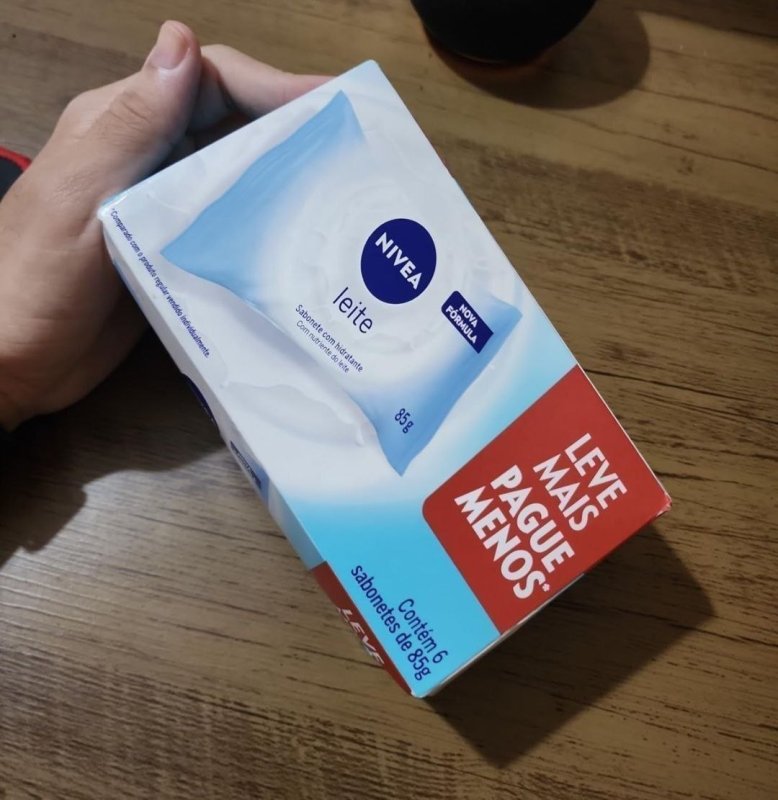Kit NIVEA Sabonete em Barra Hidratante Leite 85g (6 unidades)