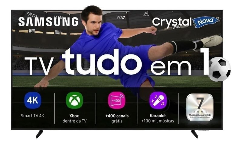 Smart TV Samsung 55" Crystal Uhd 4k