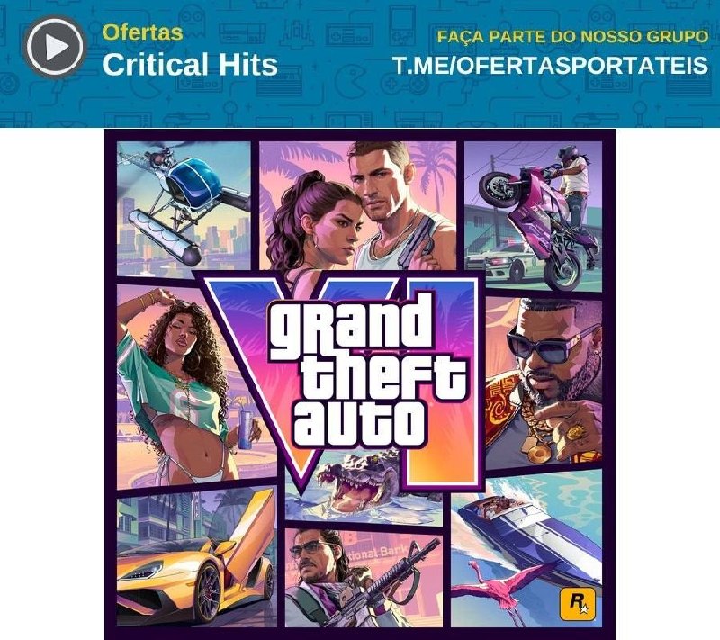 Jogo Grand Theft Auto VI - GTA VI