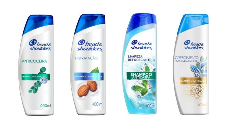 Shampoo Head & Shoulders Anticaspa e Hidratação, 400 ml