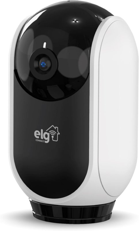 Câmera Robô ELG SHCR600 360° Full HD 1080p com Wi-Fi e Compatível com Alexa