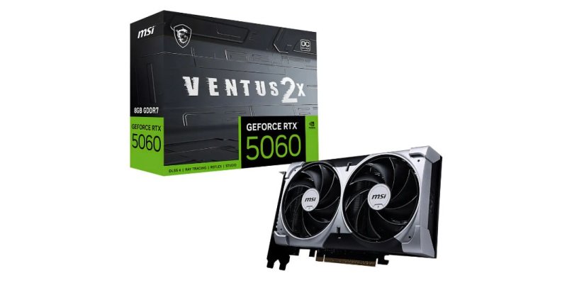 Placa De Vídeo Msi Nvidia Geforce Rtx 5060 8gb Oc Gddr7
