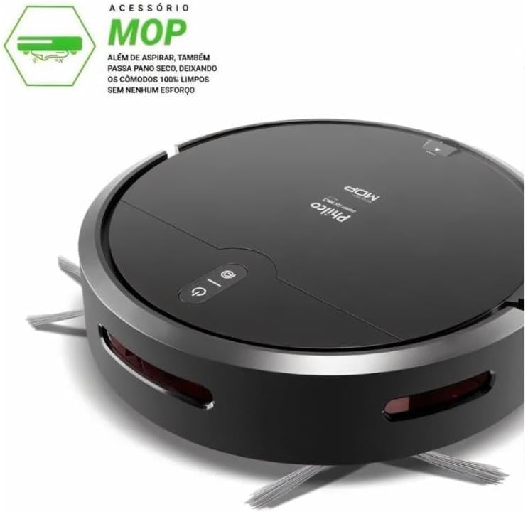 Aspirador Robô Philco PAS23 3 em 1 com MOP – Bivolt