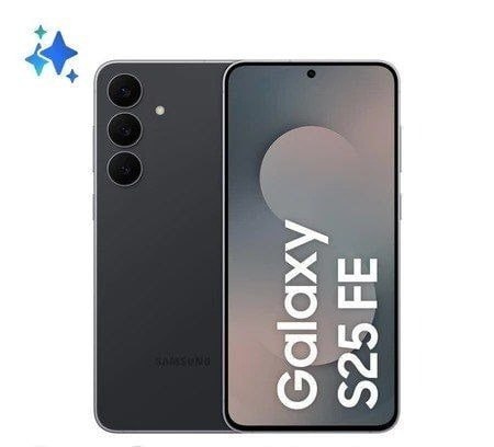 Smartphone Samsung Galaxy S25 Fe 5GB Tela 6,7 Amoled 128GB 8GB RAM Jetblack