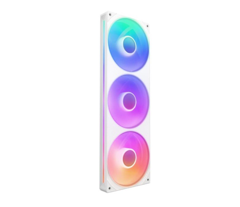 Fans Gamer NZXT F360 RGB Core Branco 3x120mm