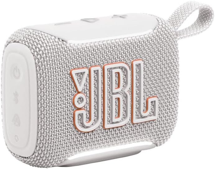 JBL Go 5 Bluetooth Portátil À Prova D'água e Poeira Branco