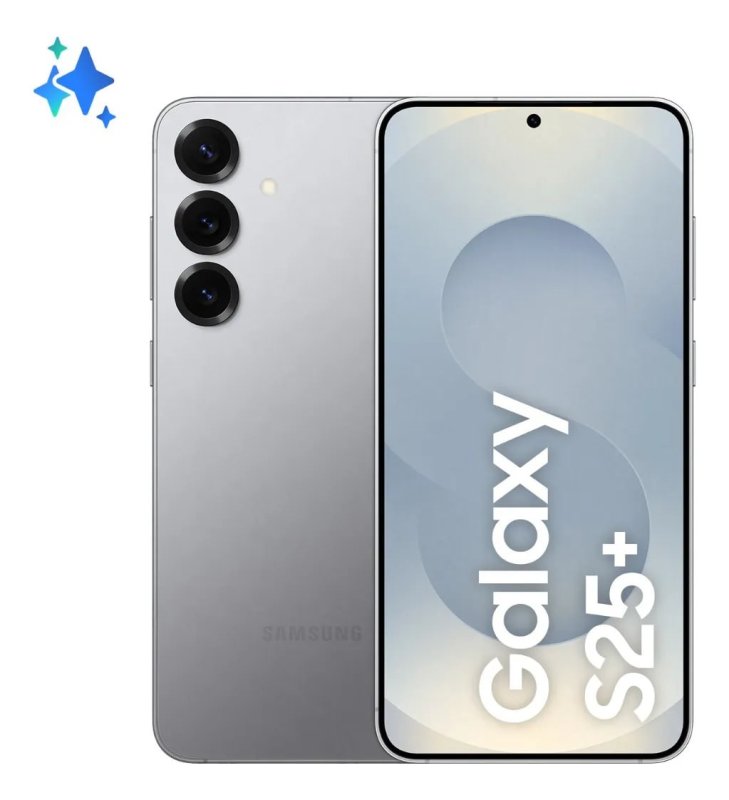 Samsung Galaxy S25+ 256GB 12GB RAM Câmera Tripla Prateado