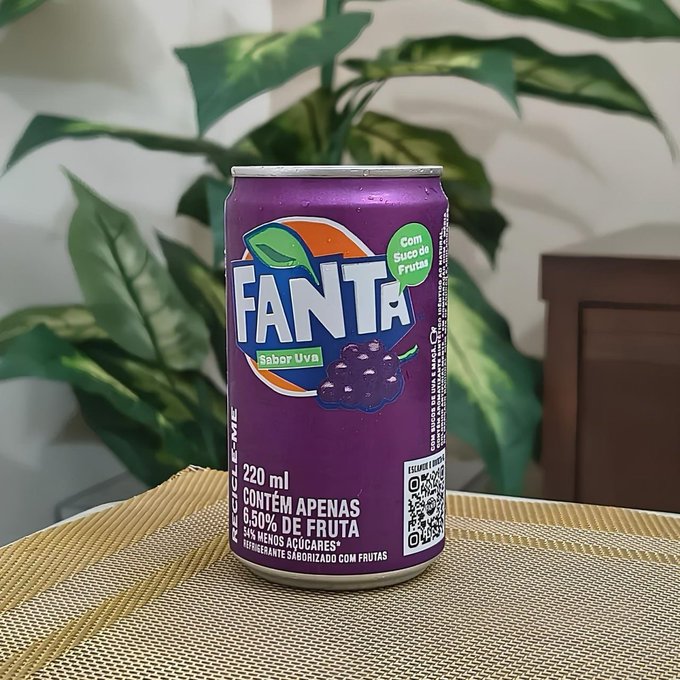 Pack de Fanta Uva 220ml 6 Unidades