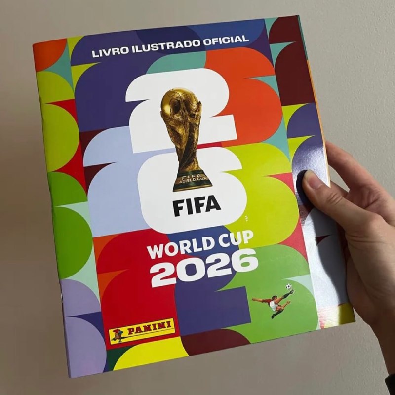 Álbum Copa Do Mundo Fifa 2026 Capa Mole