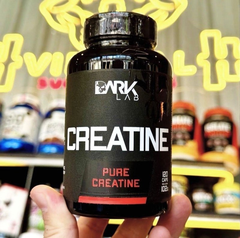 Creatina 100% Pura 120 Cápsulas