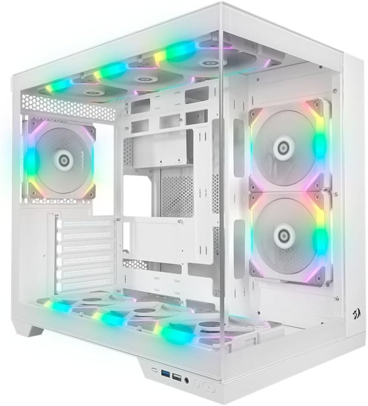 Redragon Wideload Pro - Gabinete Gamer Branco