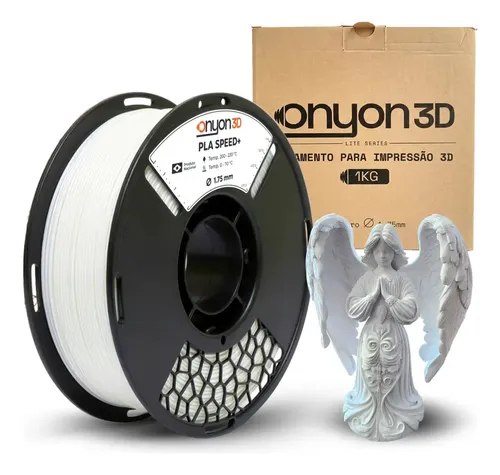Filamento PLA Plus 3D Speed Branco 175mm