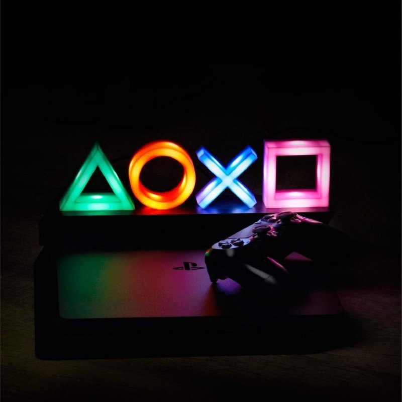 Luminária Playstation Icons Light - Paladone
