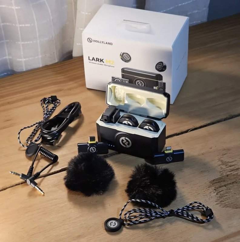 Microfone Hollyland Lark M2 Duo