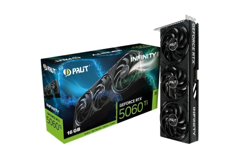Placa de Vídeo GeForce Palit RTX 5060 Ti 16GB GDDR7