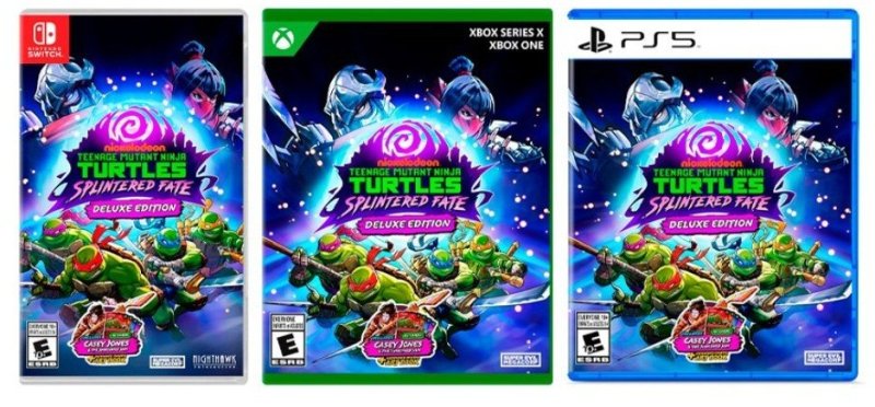 Teenage Mutant Ninja Turtles: Splintered Fate Deluxe Edition - Nintendo Switch