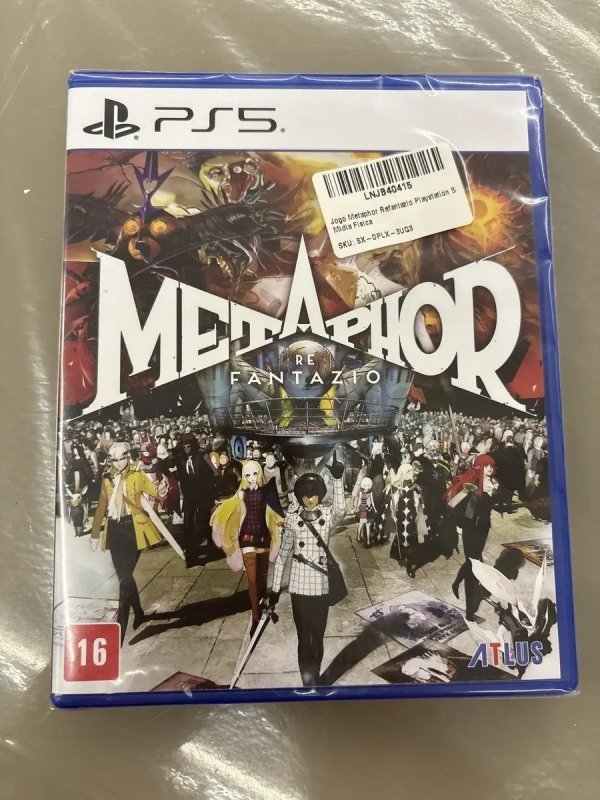 Jogo Metaphor: ReFantazio - PlayStation 5 + Frete Grátis