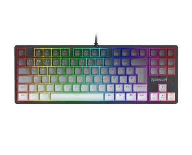 Redragon Daksa Preto E Cinza Rgb Switch Marrom