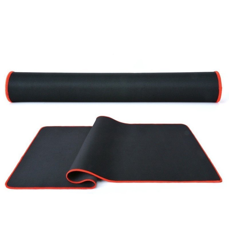 MousePad Gamer Speed Borda Vermelha Costurada 70 X 30 X 0.3cm