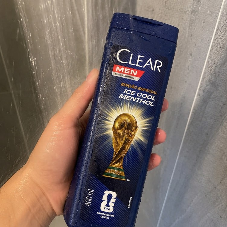 Clear Men Shampoo Anticaspa Ice Cool Menthol 400ml