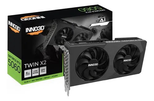 Placa De Vídeo Geforce Rtx 5060 Twin X2 8gb 128bits Gddr7