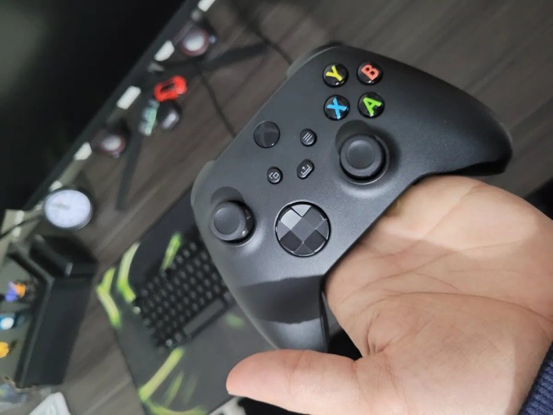 Controle Para Xbox Qat-00007 Sem Fio Carbon Preto Microsoft