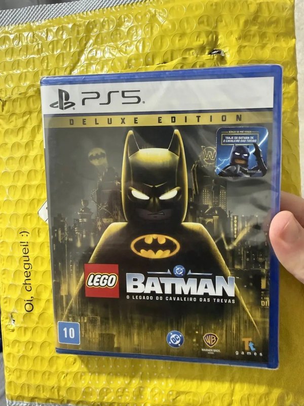 Lego Batman O Legado Cavaleiro Trevas Edição Deluxe Ps5 + Frete Grátis