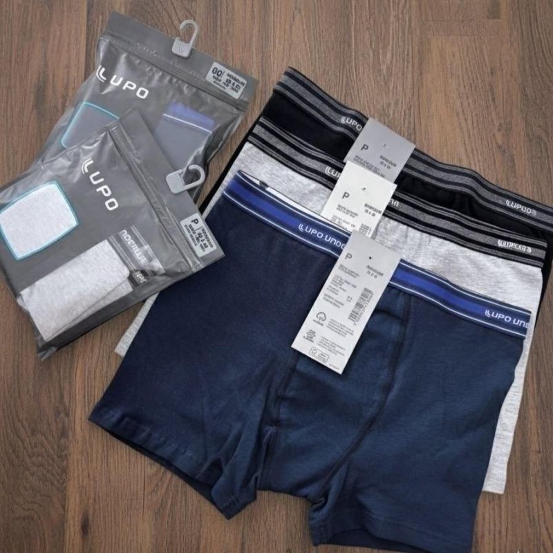 Kit 4 Cuecas Lupo Boxer Algodão Box Confortável Original