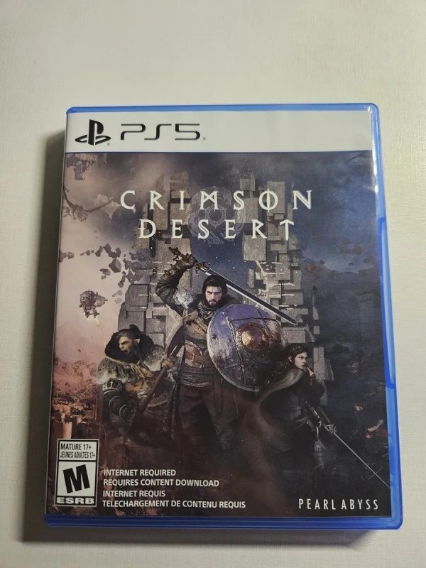 Jogo Crimson Desert Ps5 Mídia Física + Frete Grátis