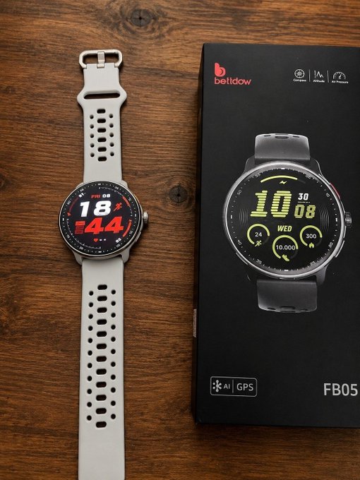 Relógio Smartwatch Bettdow FB050 GPS Amoled + Frete Grátis