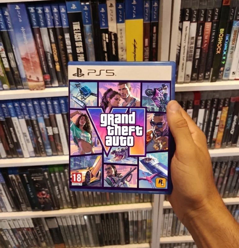 PRÉ-VENDA DO GTA 6 SABOOR MÍDIA FÍSICA
