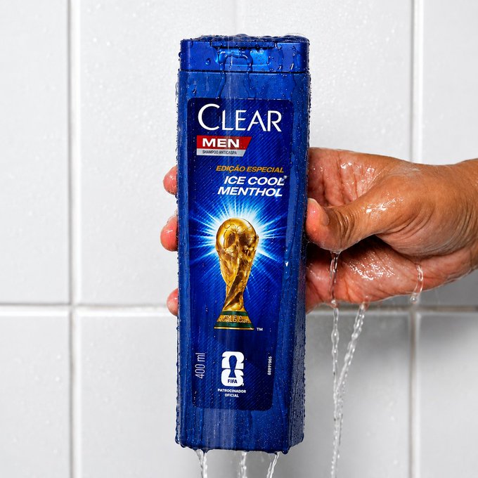 Clear Shampoo Men Anticaspa Ice Cool Menthol 400ml