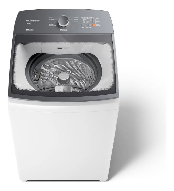 Máquina de Lavar Brastemp 14kg Smart Sensor – BWJ14AB