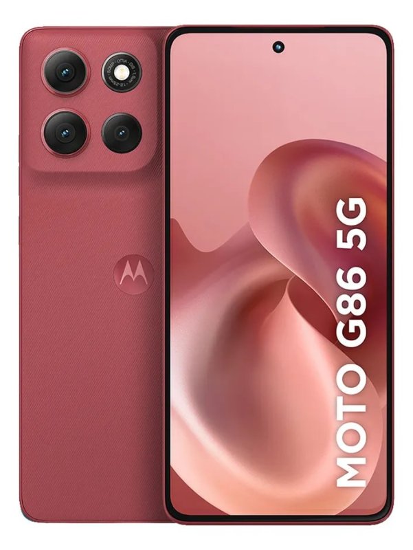 Motorola Moto G86 5G - 256GB 24GB RAM - Câmera 50MP OIS - Vermelho
