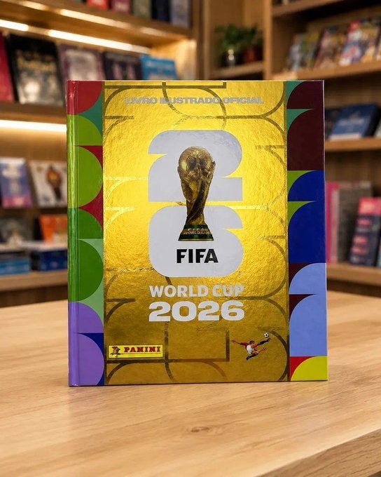 Capa Dura Ouro Álbum Copa do Mundo 2026
