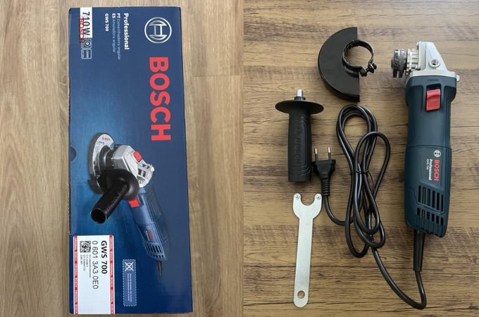 Bosch Esmerilhadeira GWS 700 710W 220v + Frete Grátis