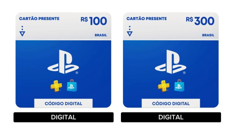 Gift Cards PlayStation e Nintendo em Oferta
