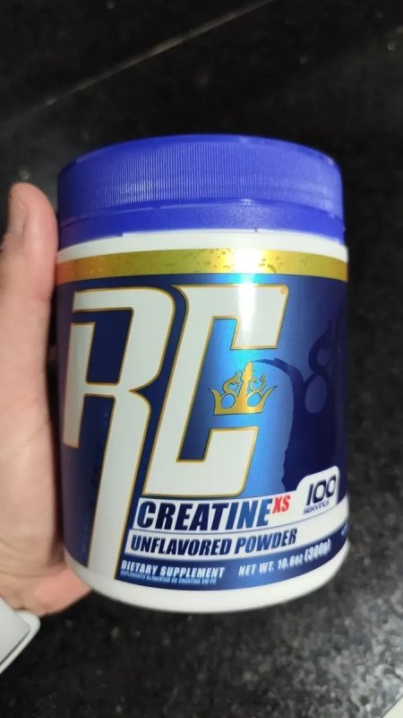 Creatina Monohidratada Ronnie Coleman 1,05kg Pura Sabor Natural + Frete Grátis