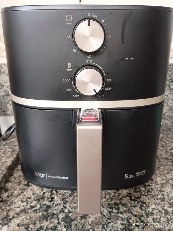 Fritadeira Air Fryer Grand 5,2L 1500W