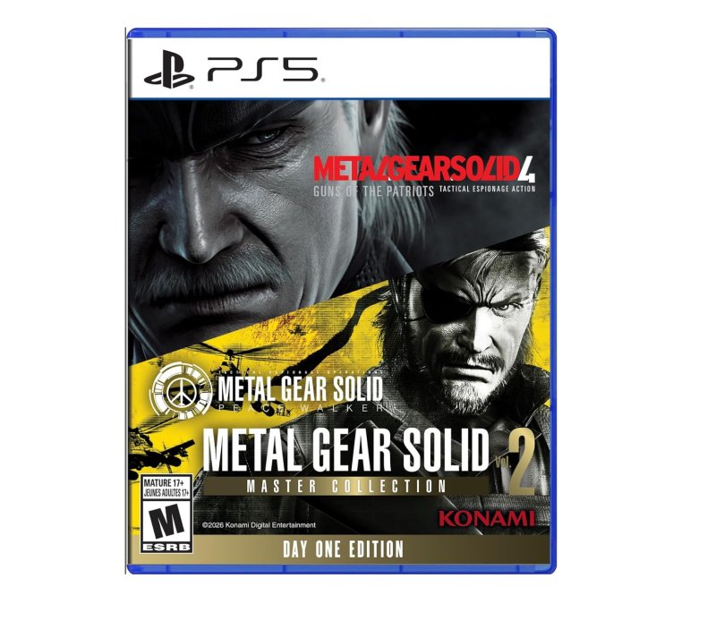Jogo Metal Gear Solid: Master Collection: Vol. 2, Mídia Física, PS5