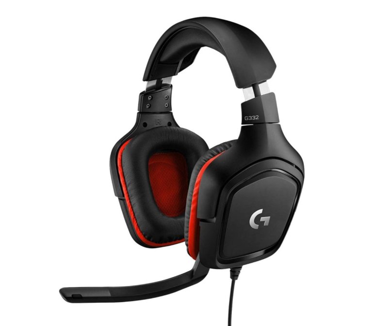 Headset Gamer Logitech G332, Preto