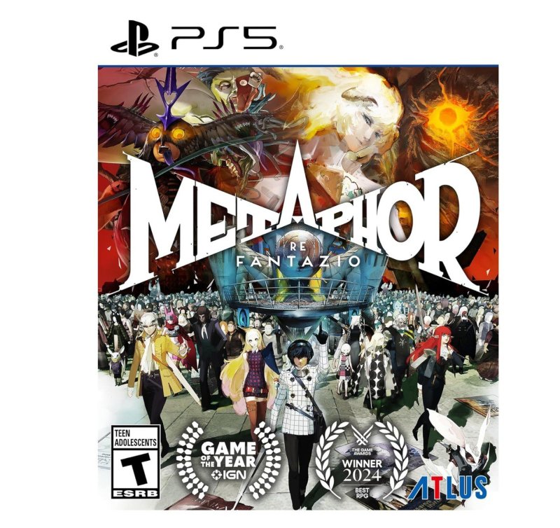 Jogo Metaphor ReFantazio, Mídia Física, PS5