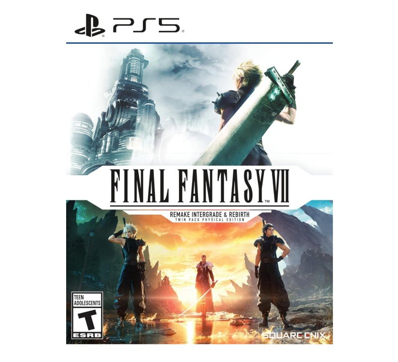 Jogo FINAL FANTASY VII REMAKE INTERGRADE & REBIRTH Twin Pack, Mídia Física, PS5