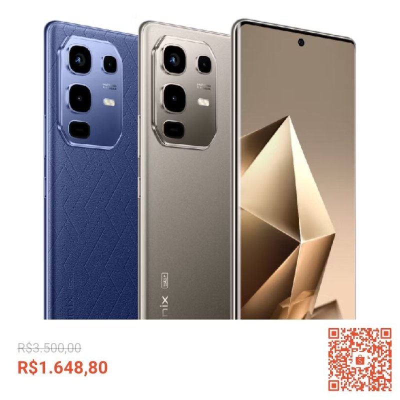Infinix Note 50S 5G 256GB/8GB RAM, Processador Dimensity 7300 Ultimate, Câmera 64MP, Bateria 5200mAh Versão Global