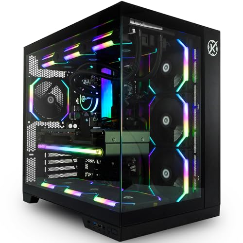 Gabinete Gamer Kalkan Asgard Preto Aquário sem fans KLK00040